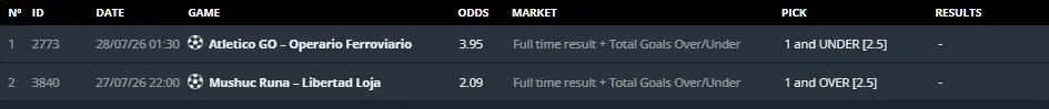 Prediction Slip screenshot